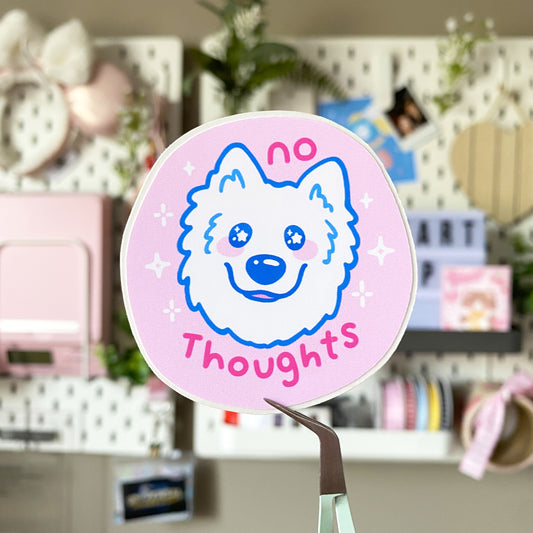 Howl Has No Thoughts | Matte Sticker