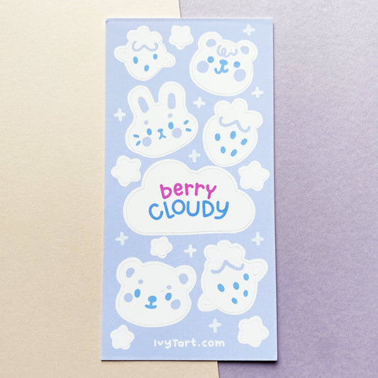 Berry Cloudy | Sticker Sheet