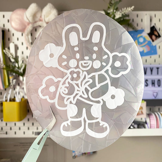 Bunny Kid Suncatcher | Window Decal