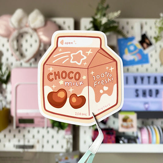 Choco Milk | Matte Sticker